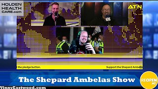 News Can Distract You From Self Improvement, Vinny Eastwood on The Shepard Ambellas Show