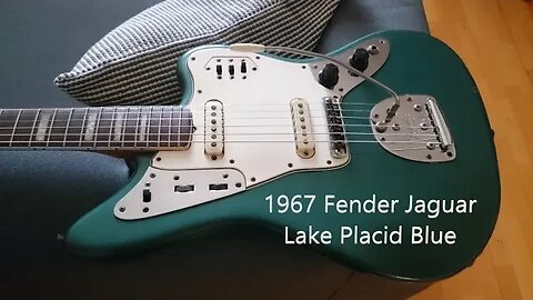 Guitar Demo 1967 Fender Jaguar in Lake Placid Blue