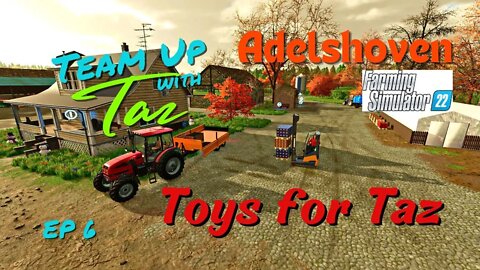Adelshoven / Team Up with Taz / Toys for Taz / Ep 6 / LockNutz / [PolyCount]Taz / FS22 / Mods