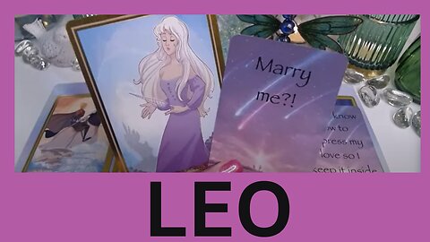 LEO♌ 💖LET'S GET MARRIED?!😲💍🪄SOMEONE WANTS THE NEXT LEVEL💘 LEO LOVE TAROT💝