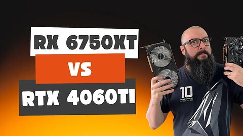 RX 6750 XT vs RTX 4060 TI - TESTE EM JOGOS!