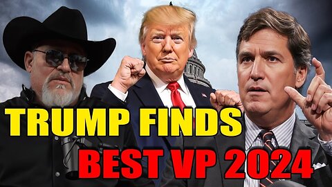 This will be a SHOCKING result to MAGA! Tucker reveals Trump's pick as VP