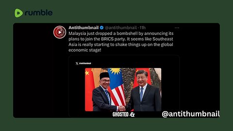 Malaysia dropped the bombshell & Plans to join BRICS