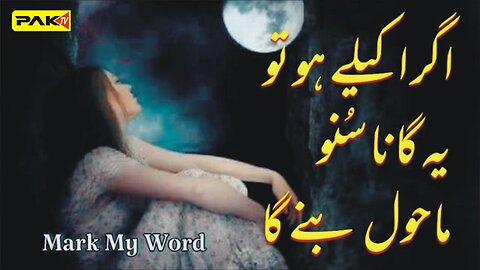 New Pakistani Drama Song Alvida - Lyrics - Sahir Ali