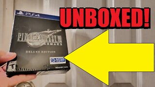 UNBOXING Final Fantasy 7 Remake!