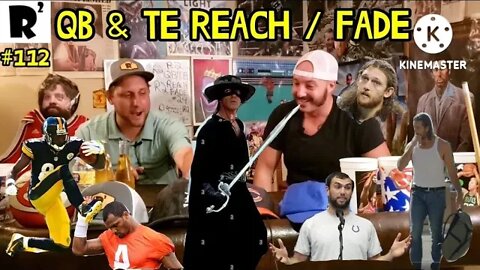 R2: Reach/fade! QB & TE. Carr QB 1? We gush over Goedart & Antonio Brown is a Karate kid...