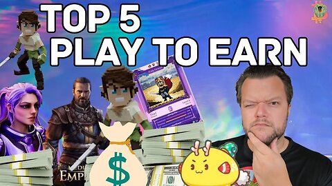 5 Best Play to Earn Crypto Games 2023 | Games That Actually Pay You In Crypto🤑