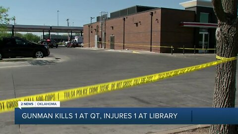 Gunman Kills 1 AT QT, Injures 1 at Library