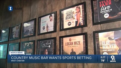 West Chester country music bar wants sports betting