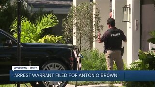 Arrest warrant filed for Antonio Brown