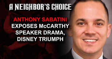 Anthony Sabatini Exposes McCarthy Speaker Drama, Disney Triumph