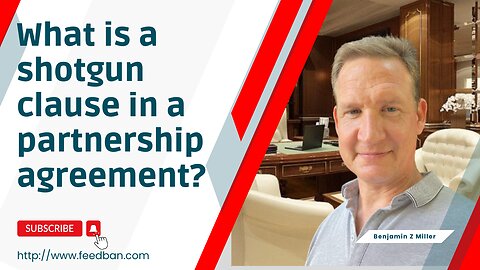 What is a shotgun clause in a partnership agreement?