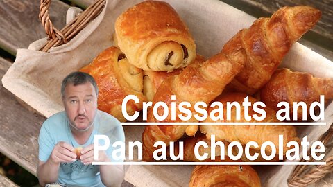 How to make croissants and pan au chocolate