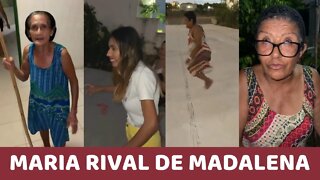 MARIA MÃE DE CARLINHOS MAIA Quer Superar MADALENA No Pula Corda Com a TURMA DA VILA