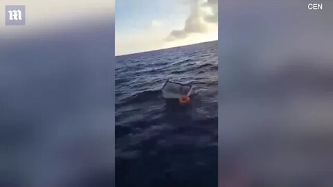 Brazilian Fisherman rescued after 11 DAYS adrift in a FREEZER