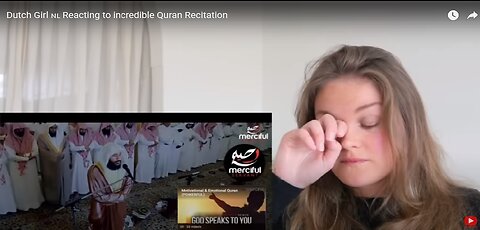 Dutch Girl 🇳🇱 Reacting to incredible Quran Recitation