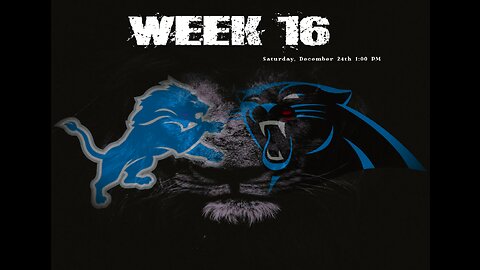 NFL Week 16: Into the Lions Den
