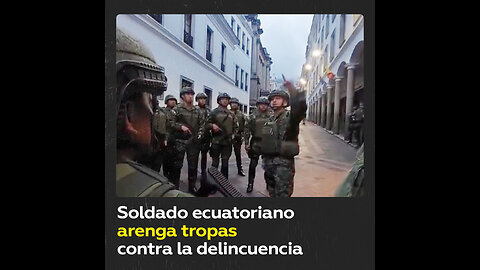 El Ejército de Ecuador se prepara ante la crisis de seguridad