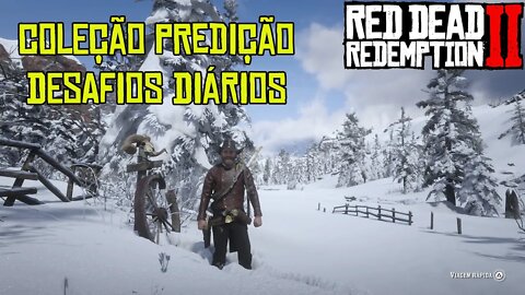 RED DEAD ONLINE COLEÇÃO PREDIÇÃO DIA 1, GUALTÉRIAS E DESAFIOS