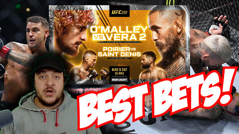 UFC 299 Best Bets!!││Chito & Dustin!?