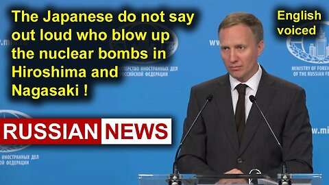The Japanese do not say out loud who blow up the nuclear bombs in Hiroshima and Nagasaki!