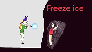 Freeze ice