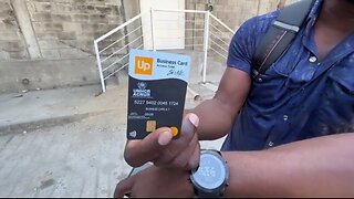 UN BANK CARD - Haitian refugee JUST CROSSED over from Mexico - the UN didn't put money on his card!