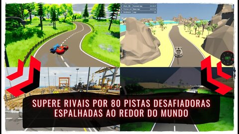 Dangerous Drift - Supere 80 Pistas Desafiadoras pelo Mundo (Jogo de Corrida Já Disponível para PC)