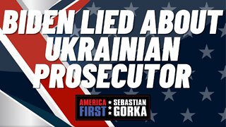 Biden lied about Ukrainian Prosecutor. John Solomon with Sebastian Gorka on AMERICA First