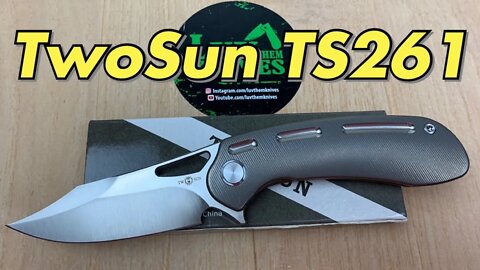 TwoSun TS261 Apex CPMS110V blade / includes disassembly/ another great Tepe Design !!!