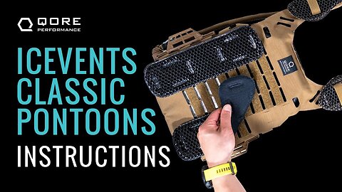 How to Set Up IceVents® Classic Pontoons for MIL/LE Plate Carrier and Body Armor Ventilation