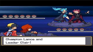 Pokemon HeartGold - Tag Battle: vs Lance & Clair