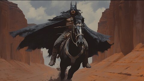 Batman Monument Valley HEROES Midjourney Teaser 1