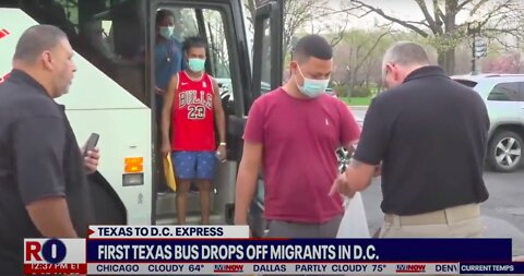 NEW VIDEO: Texas governor buses undocumented immigrants to DC over Biden policies