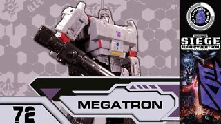 Transformers: Siege MEGATRON [Voyager, 2018] | Kit Reviews #72