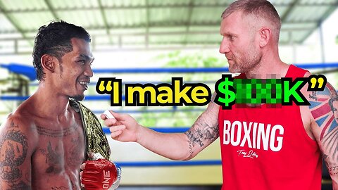I asked Muay Thai fighters how much MONEY they make
