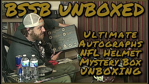Ultimate Autographs NFL Full-Size Helmet Mystery Box | BSSB Unboxed