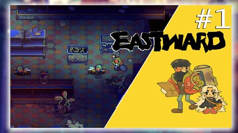 NEW indie game EASTWARD GAMEPLAY #1 Zelda / Earthbound like RPG
