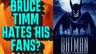 Batman Caped Crusader Creator Bruce Timm Hate Fans? (Rumor)