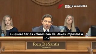 Ron DeSantis: Fórum Econômico Mundial não tem vez na Flórida