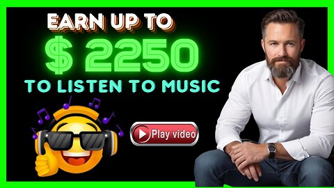 Find Out How To Make $2,250 Just By Listening To Music (For FREE) - Make Money Online 2024