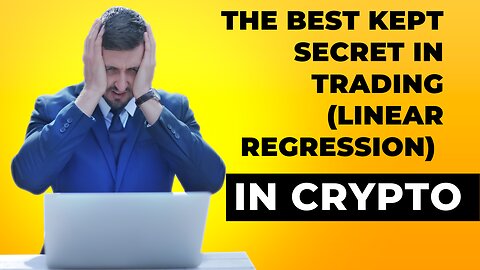 The Best Kept SECRET In Trading (Linear regression)