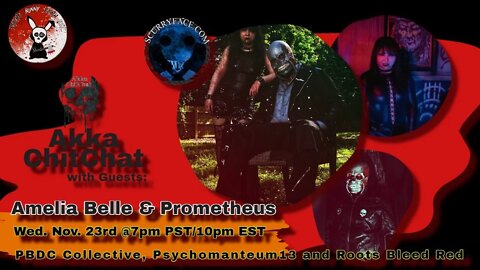 Akka ChitChat with Guests: Amelia Belle and Prometheus