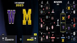 CFB 24 Washington Huskies Vs Michigan Wolverines Year 2023 | NFC Championship