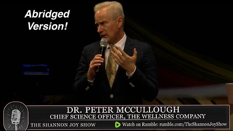 Highlights of Dr. Peter McCullough's talk at the Truth & Wellness Conference in Rochester, NY