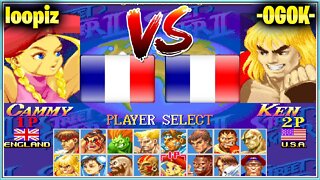 Super Street Fighter II X: Grand Master Challenge (loopiz Vs. -OGOK-) [France Vs. France]