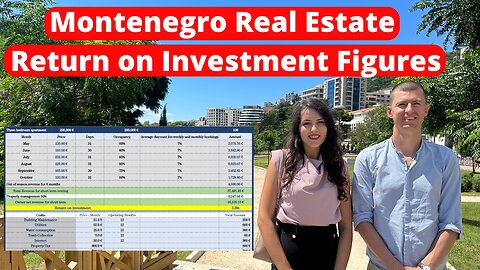 Buying Montenegro Real Estate - a Case Study with ROI figures