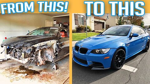 "BUILDING AN M3 BMW IN 8 MINUTES!"