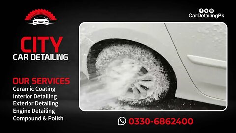Honda City Complete Interior And Exterior Car Wash And Detailing In Islamabad