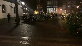 Christmas 🎄 Street Decorations In Aalborg part 3